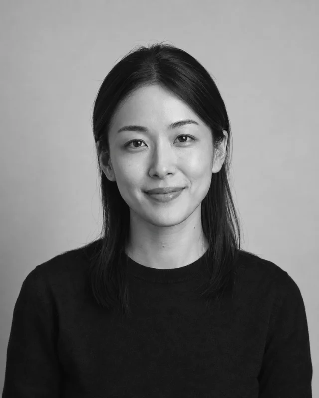 AI-generated demo portrait of fictional team member Sara Chen