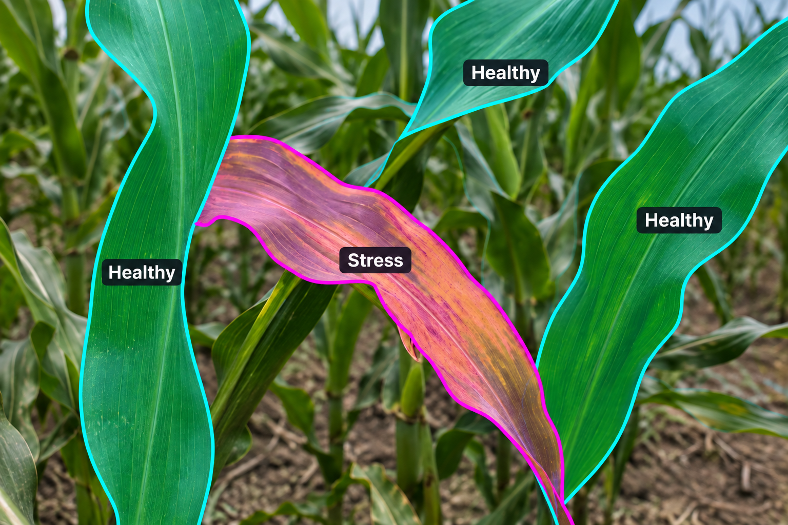 Crop Health & Stress Detection annotations