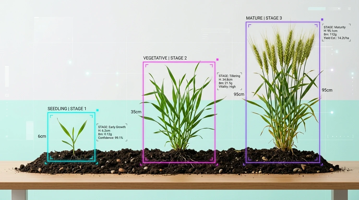 AI Plant Phenotyping & Multi-Stage Growth Annotation