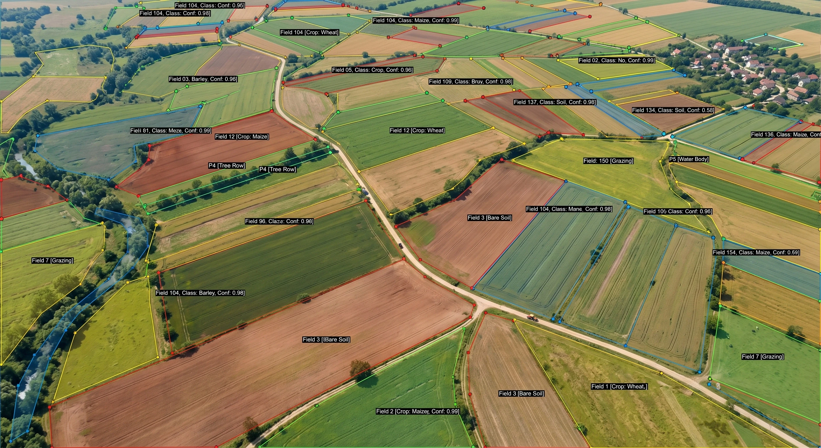 Ground Truth Polygon Mapping